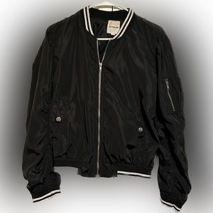 Better Be- Satin Bomber Jacket